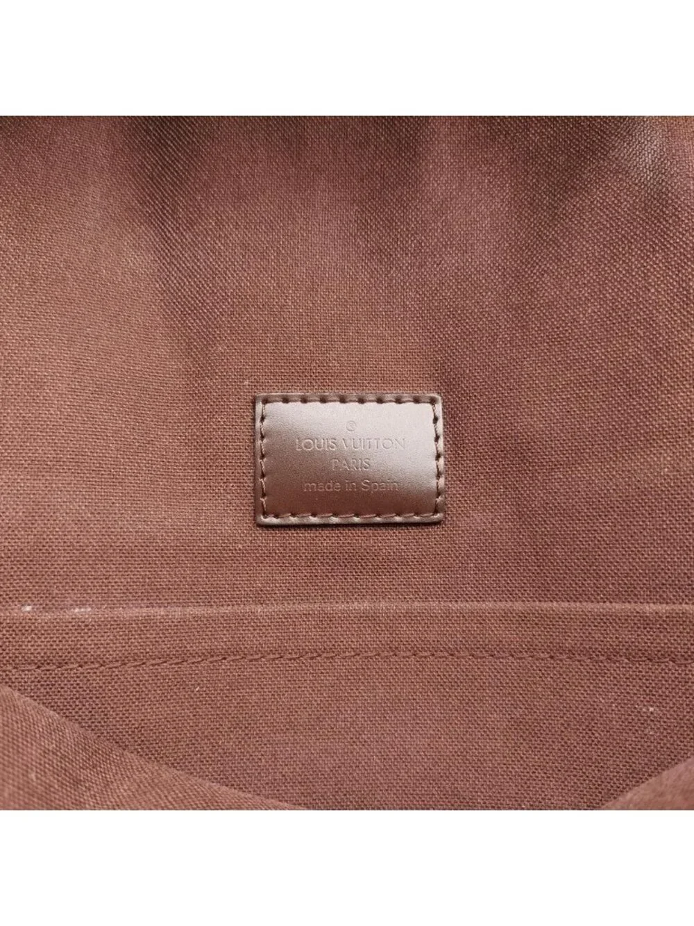 Louis Vuitton Brooklyn MM Ebene Damier Canvas Tote